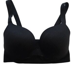 Victoria's Secret Body by Victoria Lined Demi Wireless Bra Black 32DD 11081055